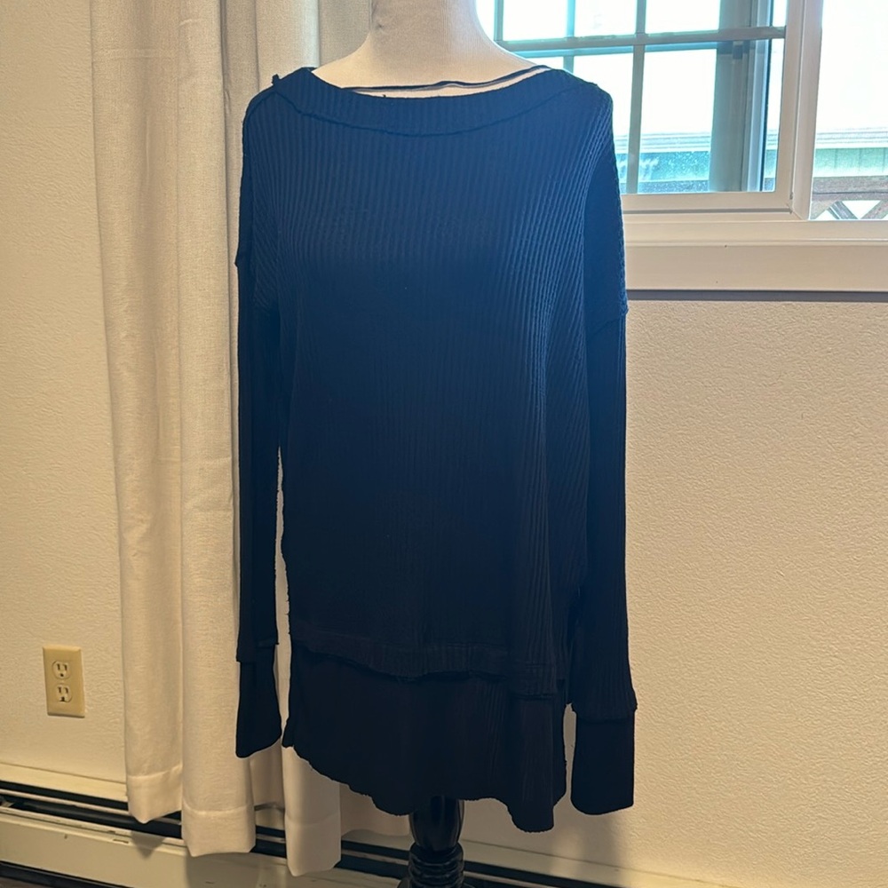 We The Free Black long sleeve